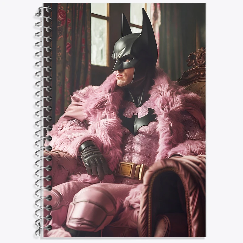 دفتر زبان دوخط 50 برگ خندالو طرح بتمن (Batman) کد F10756