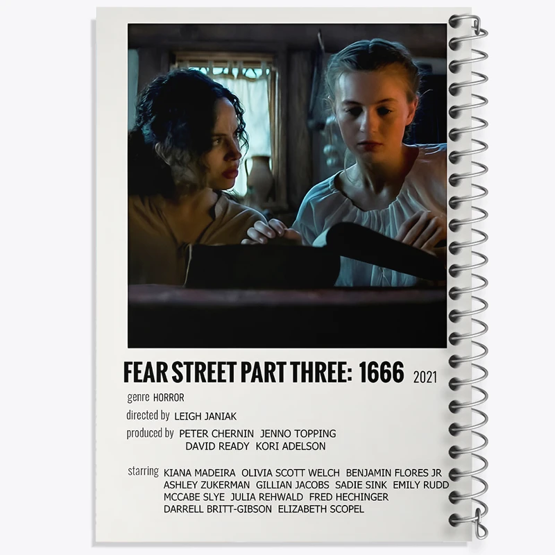 دفتر مشق 50 برگ خندالو طرح خیابان ترس (Fear Street) کد F12966
