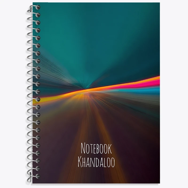 دفتر لغت 50 برگ خندالو طرح مدرن کد N7705