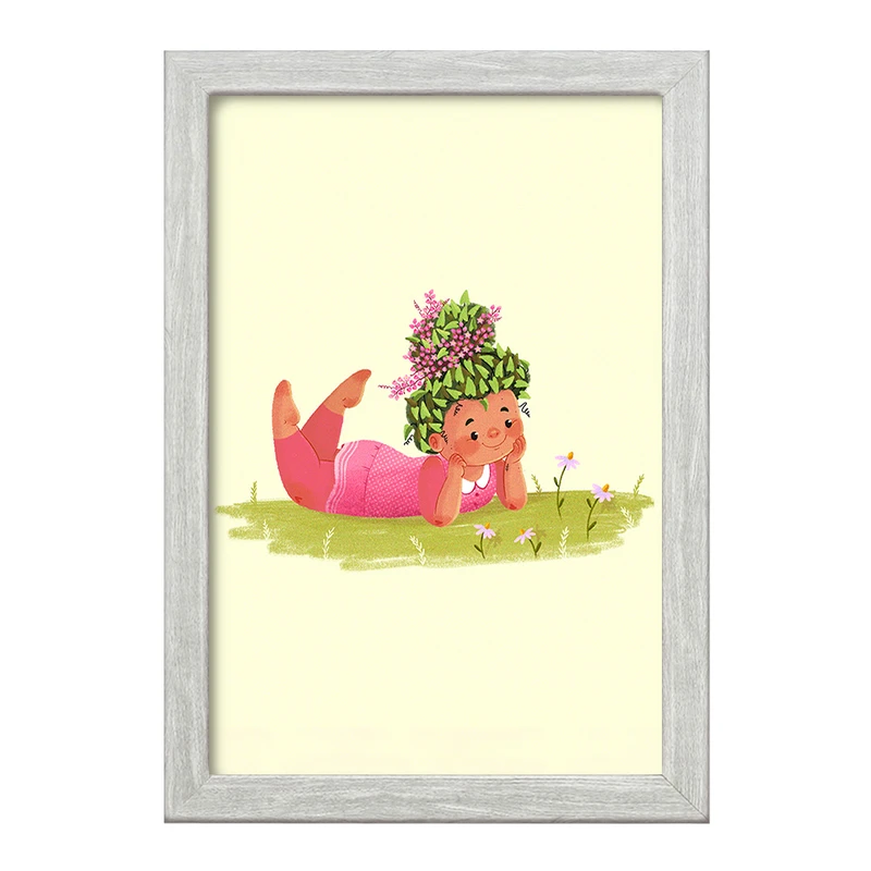 تابلو خندالو طرح دخترانه فانتزی کد 25723