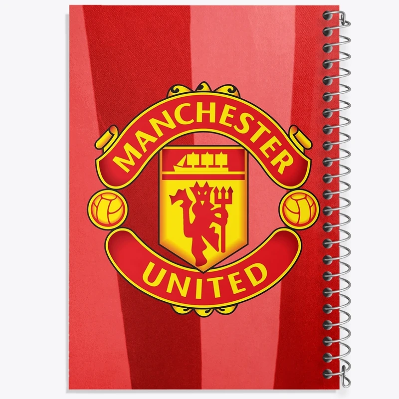 دفتر طراحی 50 برگ خندالو طرح باشگاه منچستر یونایتد کد 26515
