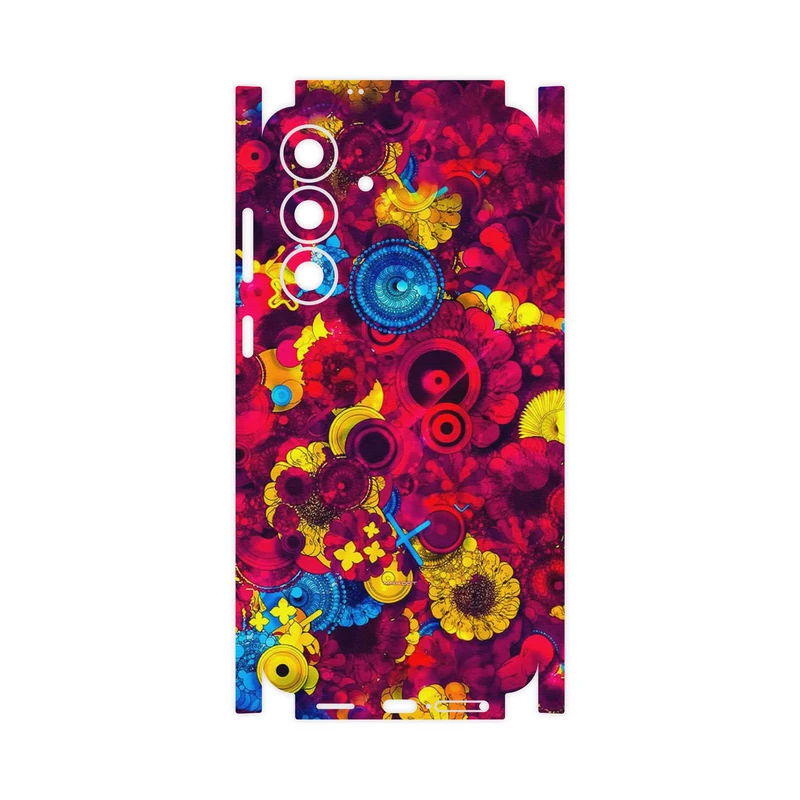 برچسب پوششی ماهوت مدل Vector Flower Garden Digital Art-FullSkin مناسب برای گوشی موبایل سامسونگ Galaxy S25 FE