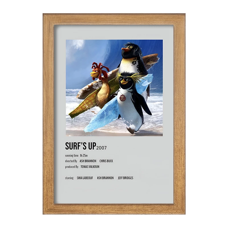 تابلو خندالو طرح موج سواری (Surf's Up) کد F13214