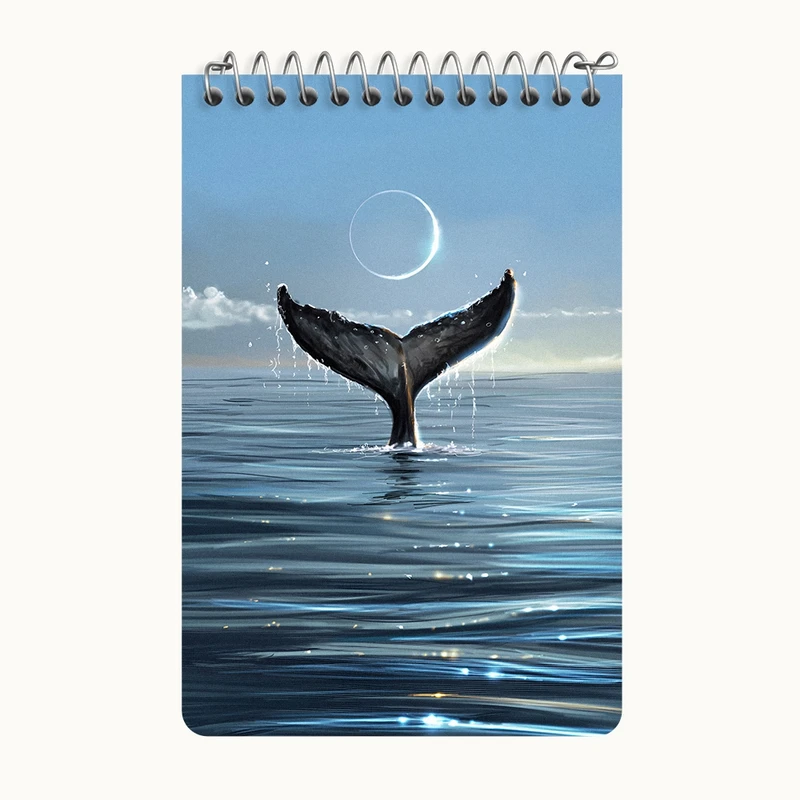 دفتر یادداشت 50 برگ خندالو طرح وال کد F12520