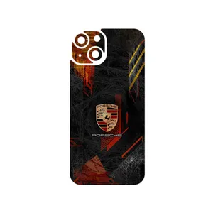 MAHOOT Porsche_Logo Cover Sticker for Apple iPhone 14