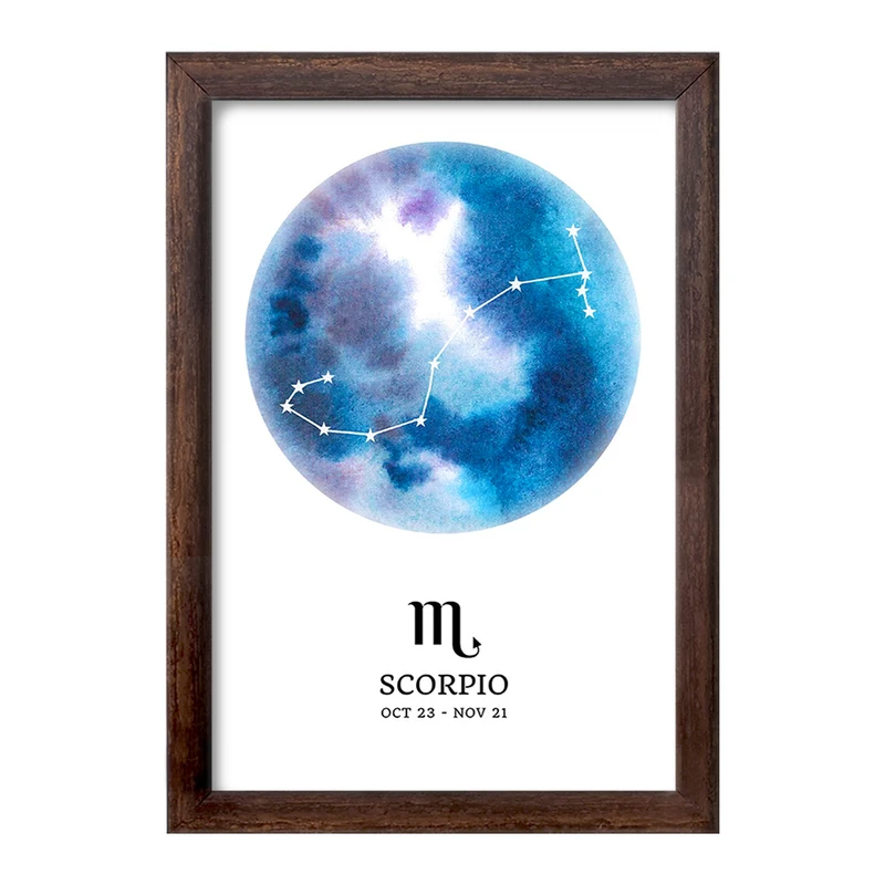 تابلو خندالو طرح ماه تولد آبان کد F11384