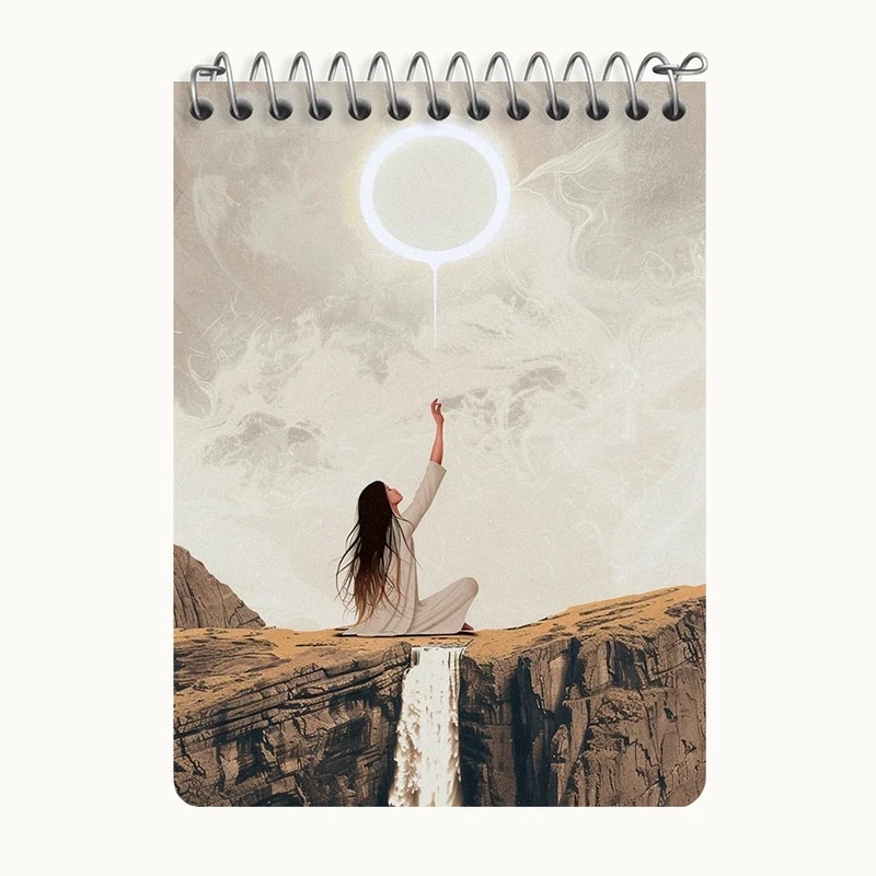 دفتر یادداشت 50 برگ خندالو طرح دخترانه کد N6880