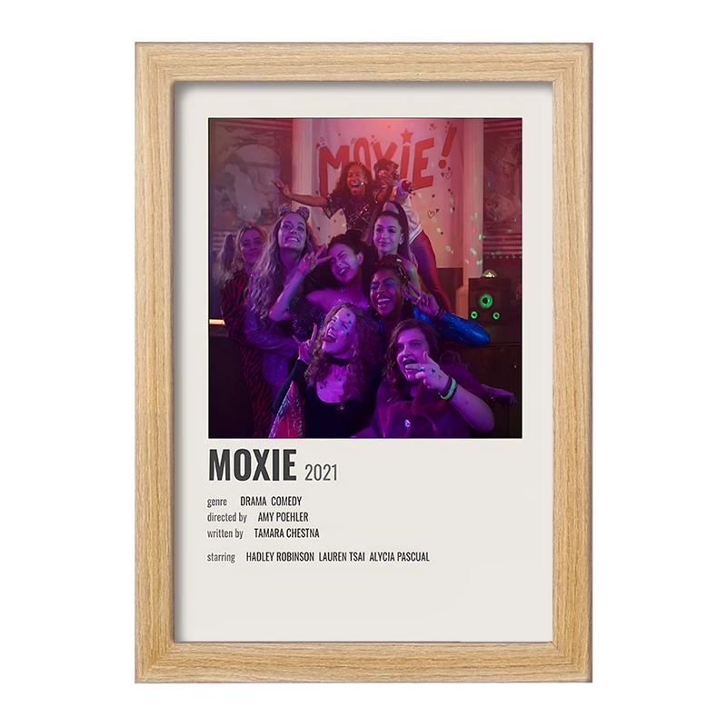 تابلو خندالو طرح موکسی (Moxie) کد F12937