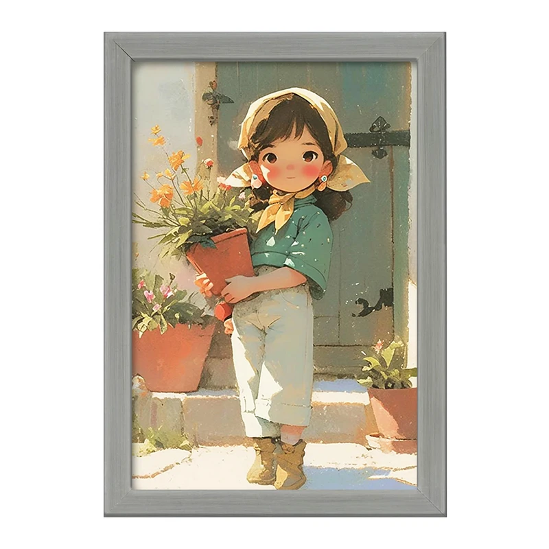 تابلو خندالو طرح دخترانه کودکانه کد F10934