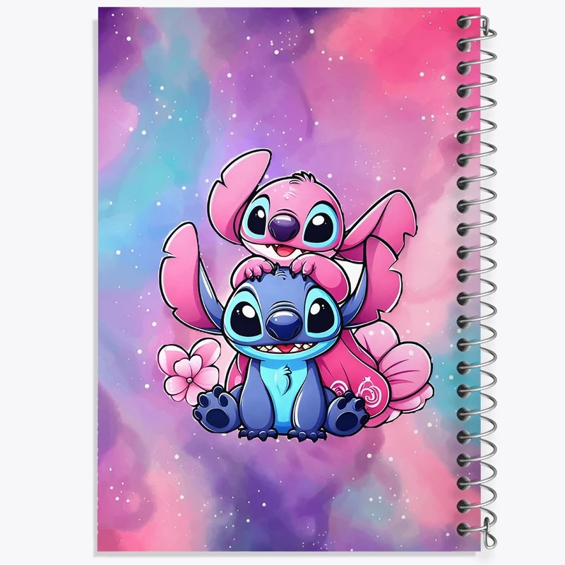 دفتر طراحی 50 برگ خندالو طرح استیچ کد F11971