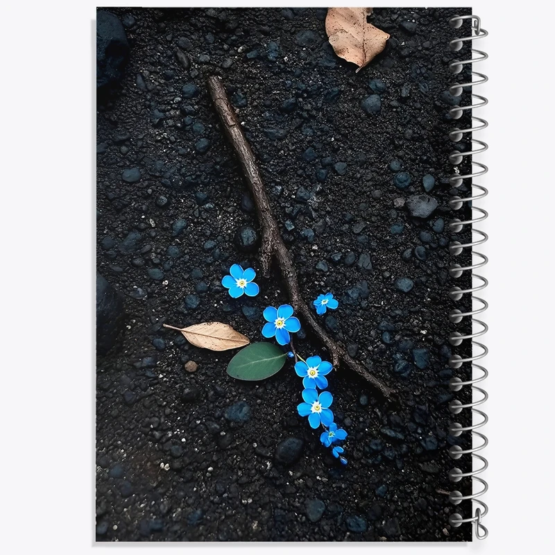 دفتر لیست خرید 50 برگ خندالو طرح گل کد N7333