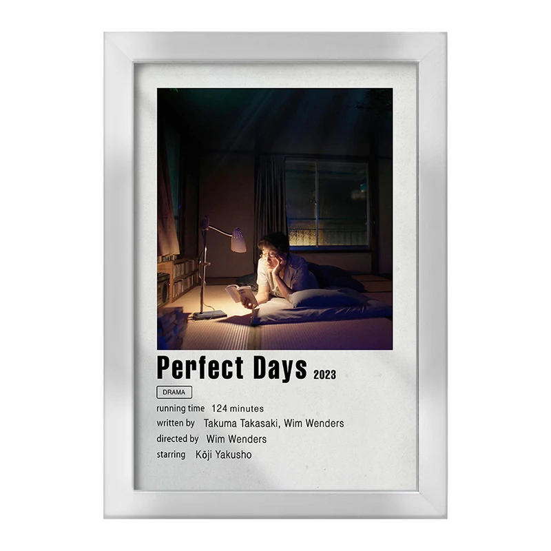 تابلو خندالو طرح روزهای عالی (Perfect Days) کد F11910