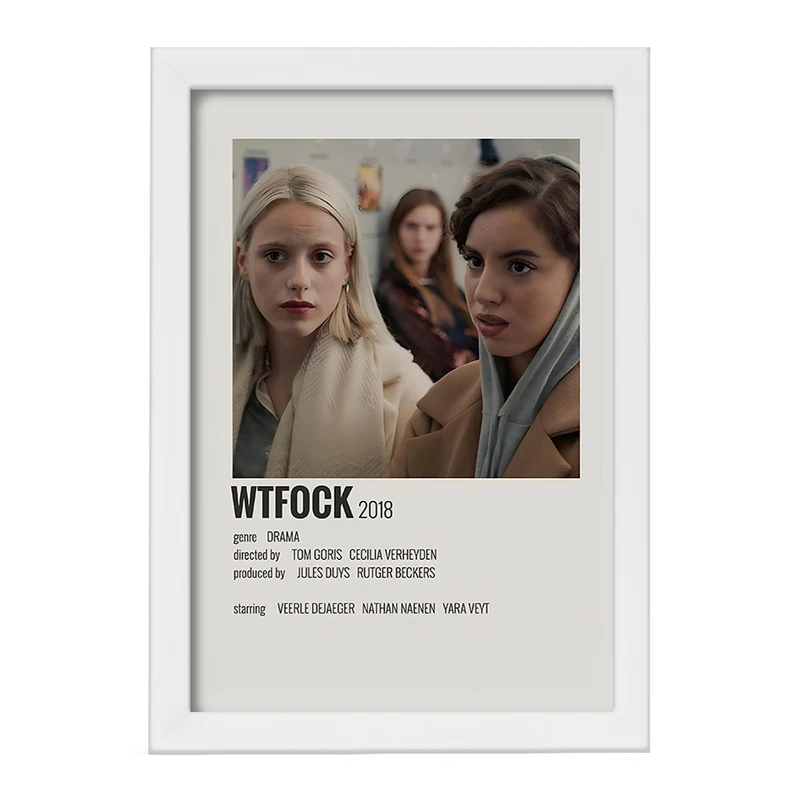 تابلو خندالو طرح وی تی فوک (Wtfock) کد F12982