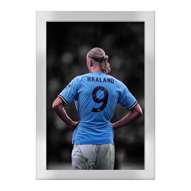 تابلو خندالو طرح ارلینگ هالند Erling Haaland کد 28612