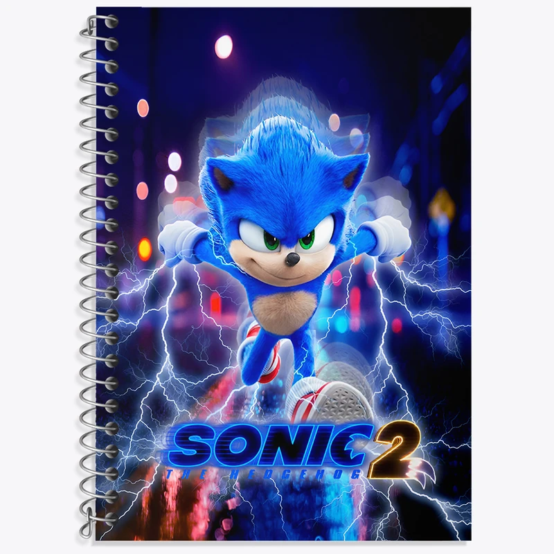 دفتر نت موسیقی 50 برگ خندالو طرح سونیک (Sonic) کد N8248