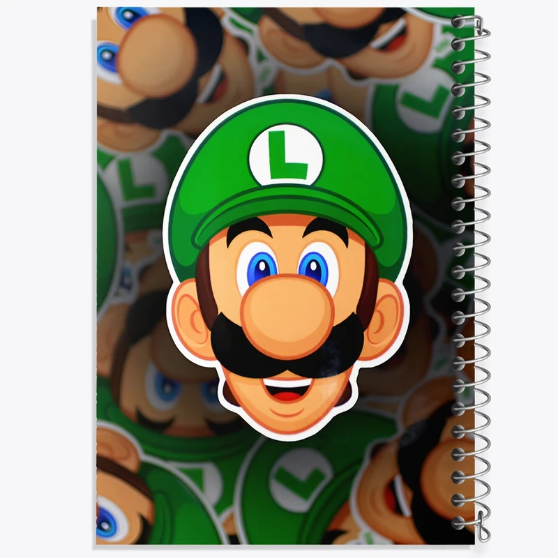 دفتر شطرنجی 50 برگ خندالو طرح (Mario) سوپر ماریو کد N8949