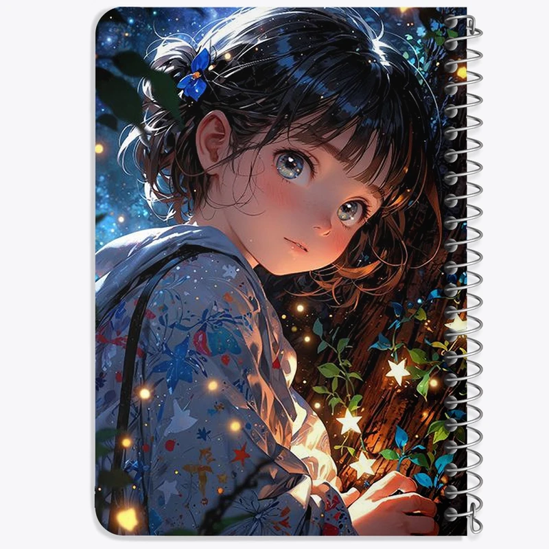 دفتر یادداشت 50 برگ خندالو طرح دخترانه کد N1803