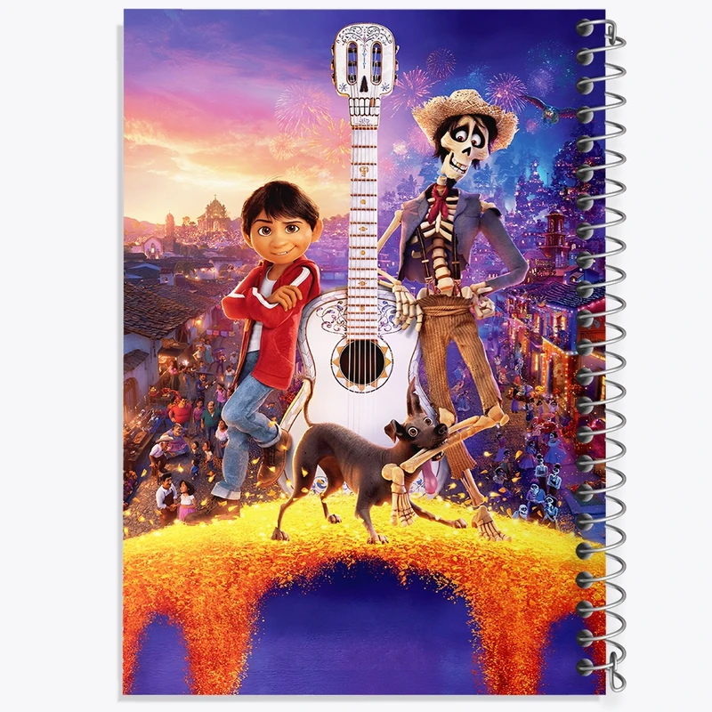 دفتر شطرنجی 50 برگ خندالو طرح کوکو (Coco) کد F4862