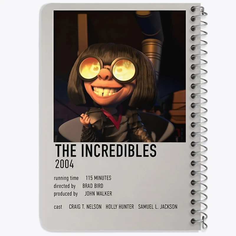 دفتر یادداشت 50 برگ خندالو طرح شگفت ‌انگیزان (The Incredibles) کد F14231