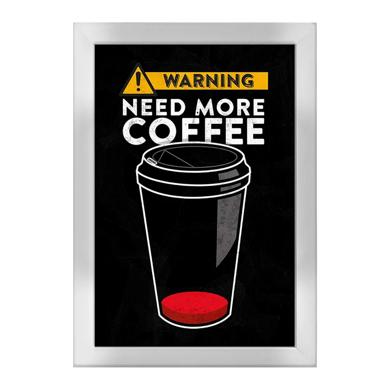 تابلو خندالو طرح کافی شاپ قهوه کد 27524