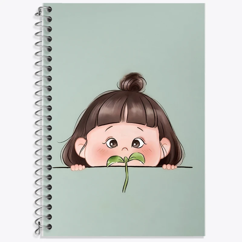 دفتر لغت 50 برگ خندالو طرح دخترانه کد F9737