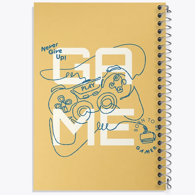 دفتر طراحی 50 برگ خندالو طرح بازی (Game) کد N1007