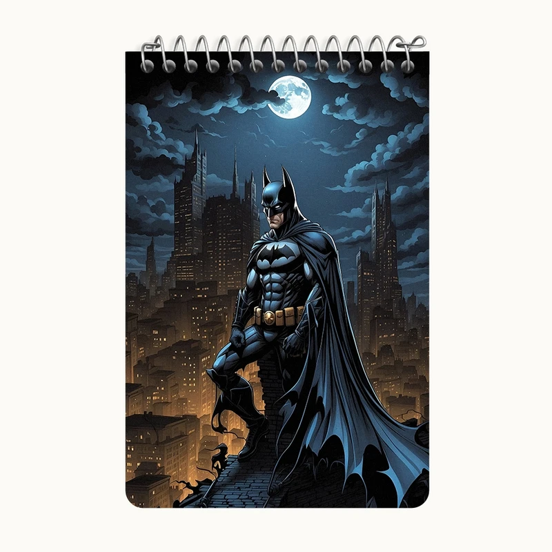 دفتر یادداشت 50 برگ خندالو طرح بتمن (Batman) کد F3973