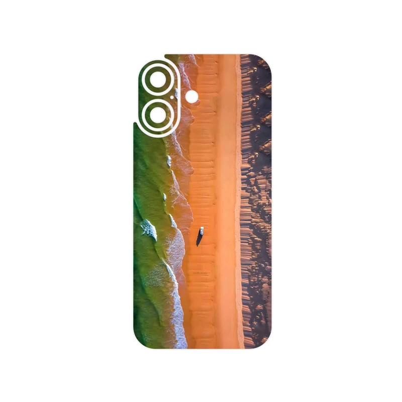 برچسب پوششی ماهوت مدل Beach and Green Sea مناسب برای گوشی موبایل اپل iPhone 17