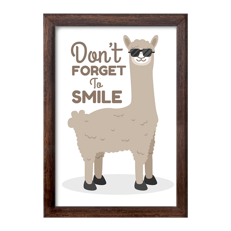 تابلو خندالو طرح لاما کد 29559