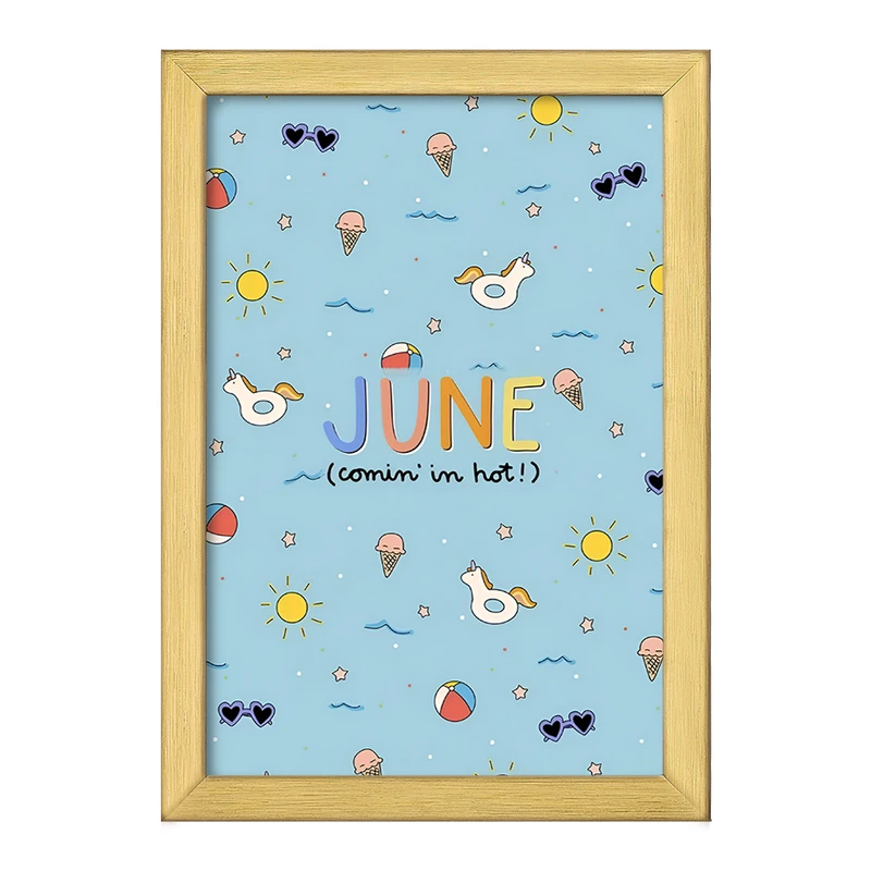 تابلو خندالو طرح تابستان کد F8660