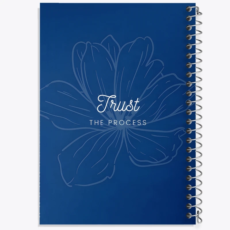 دفتر شطرنجی 50 برگ خندالو طرح Trust The Process کد N6900