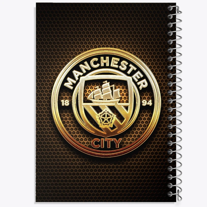 دفتر طراحی 50 برگ خندالو طرح باشگاه منچستر سیتی کد 26794