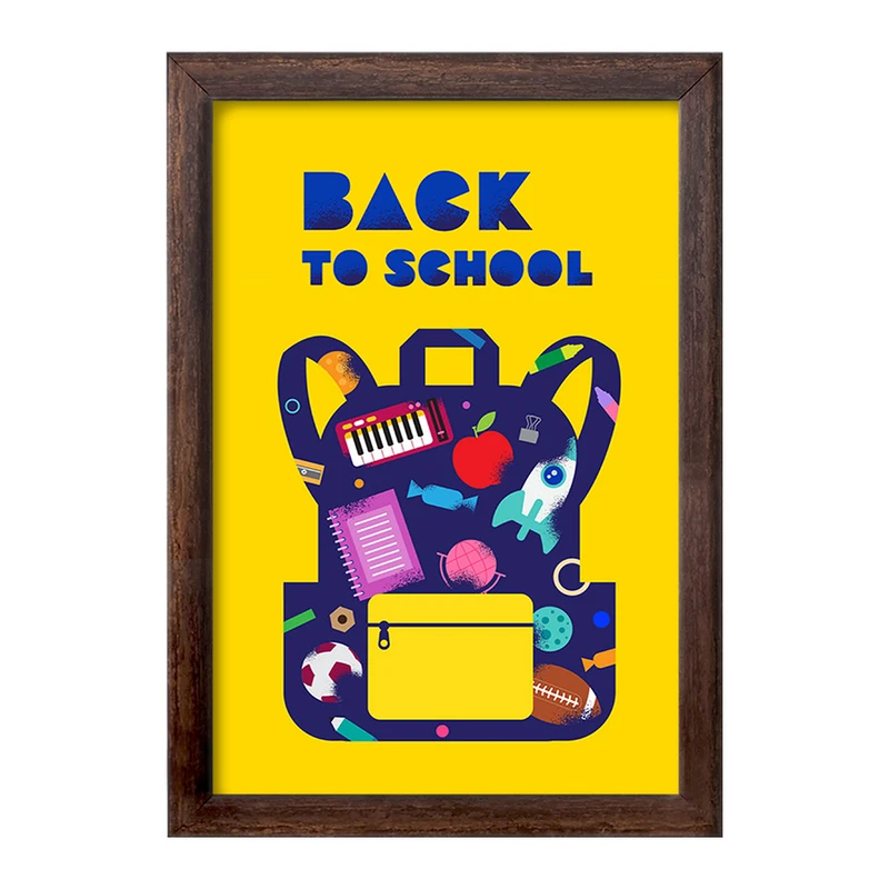 تابلو خندالو طرح بازگشت به مدرسه کد 30020