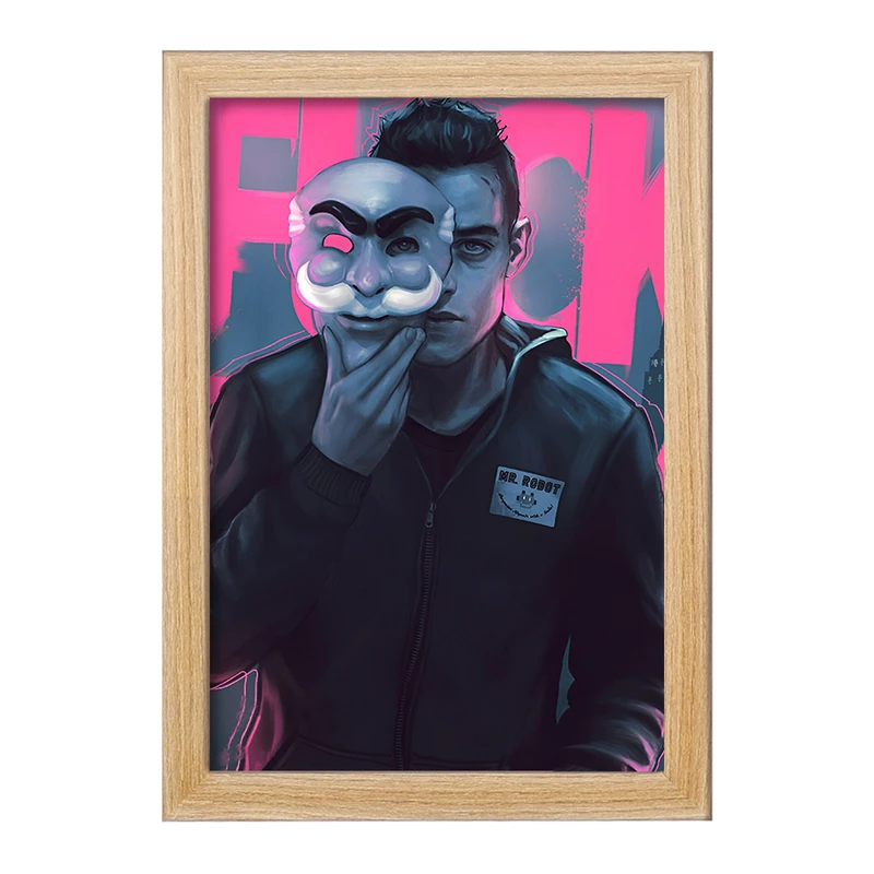 تابلو خندالو طرح مستر ربات (Mr. Robot) کد F13684