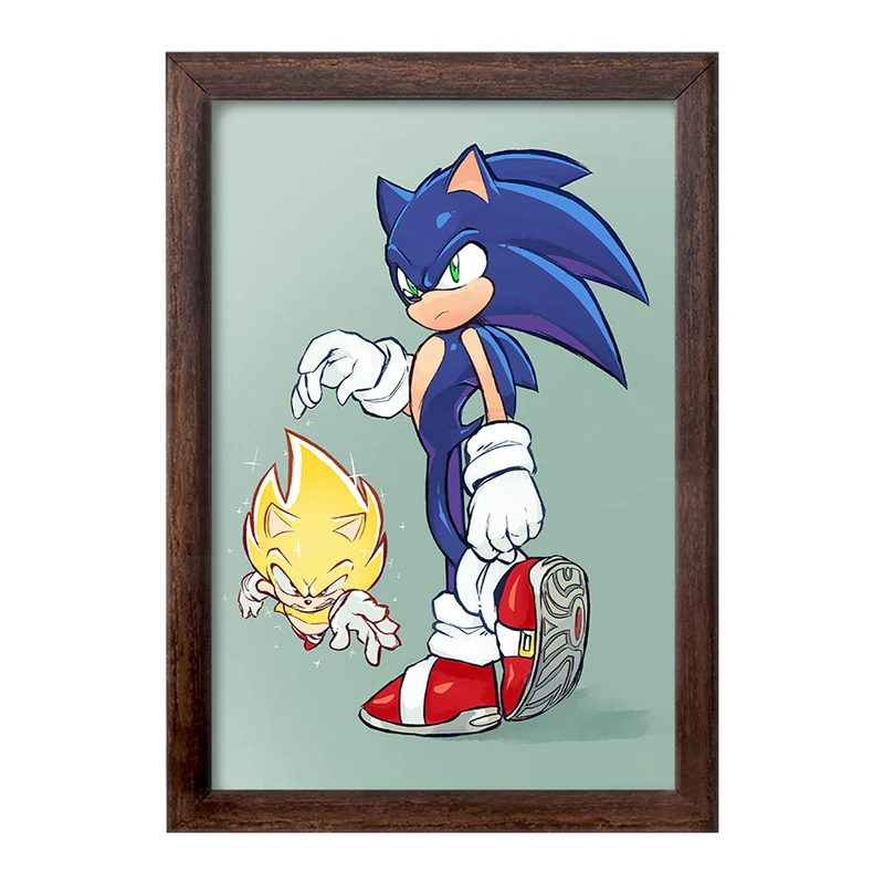 تابلو خندالو طرح سونیک (Sonic) کد 37042