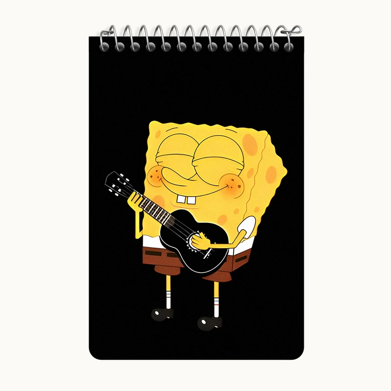 دفتر یادداشت 50 برگ خندالو طرح باب اسفنجی کد F6925