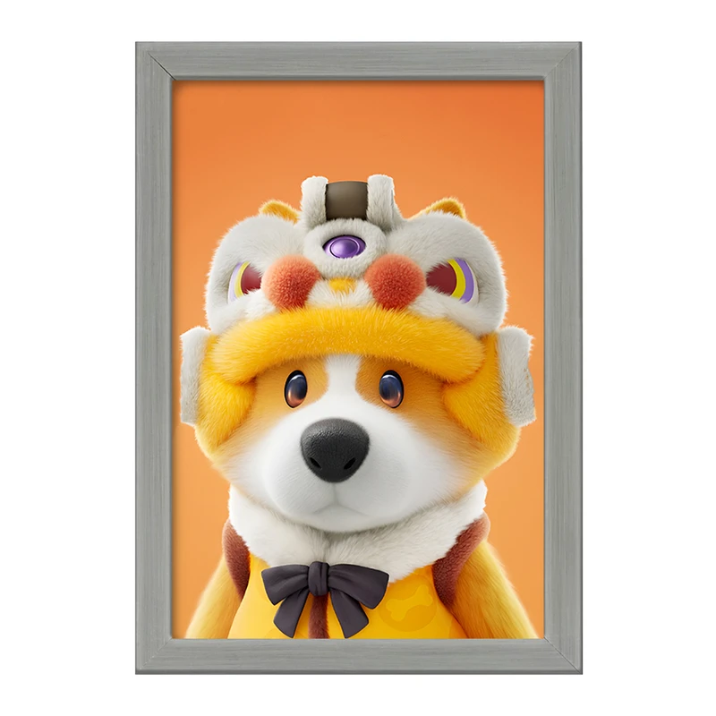 تابلو خندالو طرح سگ کد F10050