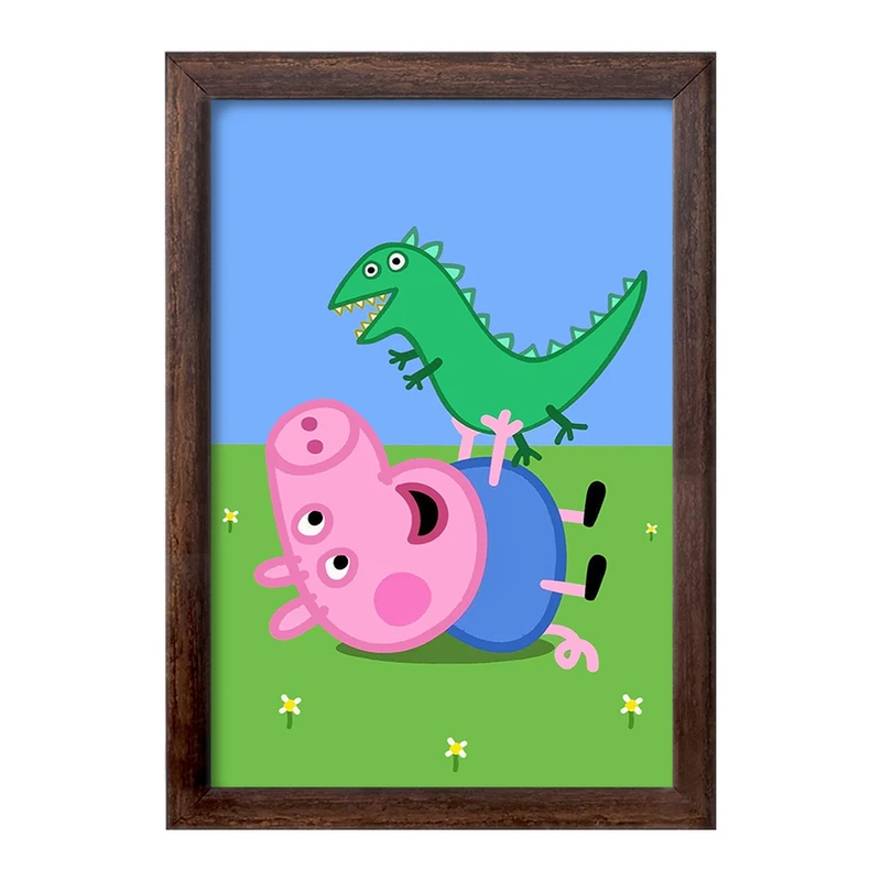 تابلو خندالو طرح جورج انیمیشن پپا پیگ Peppa pig  کد 22072