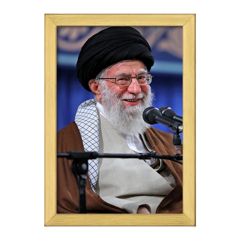 تابلو خندالو طرح تصویر رهبر  کد 2568