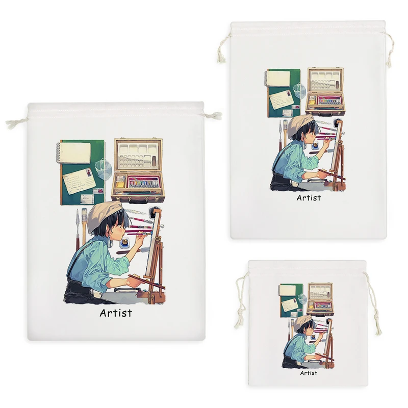 نظم دهنده خندالو مدل هنرمند نقاش کد H123 مجموعه 3 عددی