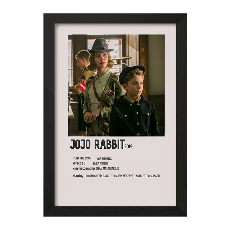 تابلو خندالو طرح جوجو خرگوشه (Jojo Rabbit) کد F12963