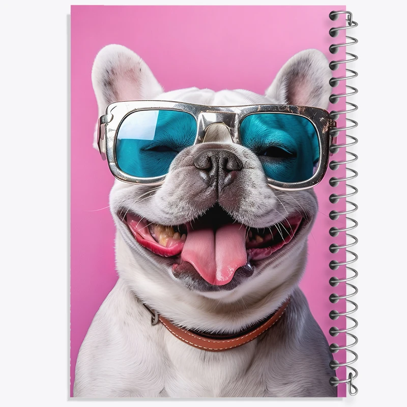 دفتر مشق 50 برگ خندالو طرح سگ بامزه کد F10731