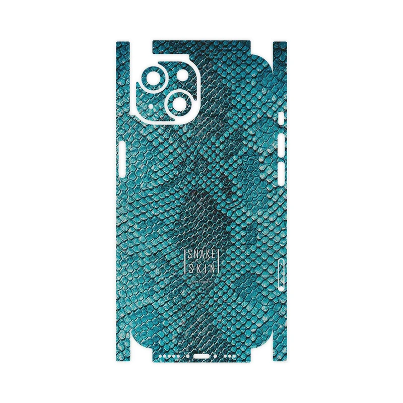 برچسب پوششی ماهوت مدل Blue Snake Skin-FullSkin مناسب برای گوشی موبایل اپل iPhone 14