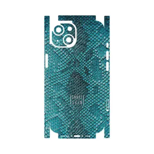 MAHOOT Blue Snake Skin-FullSkin Cover Sticker for Apple iPhone 14