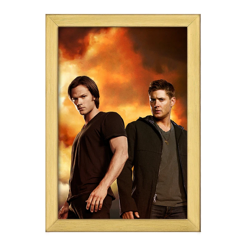 تابلو خندالو طرح سم و دین وینچستر سریال سوپرنچرال Supernatural کد 24512