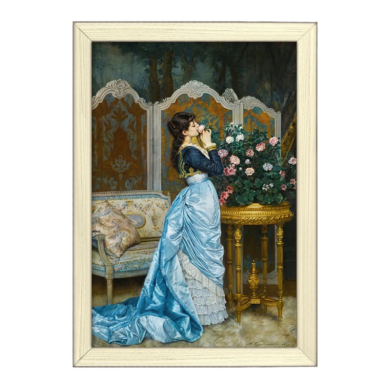 تابلو خندالو طرح نقاشی رویای روز اثر آگوست تولموش کد F12282