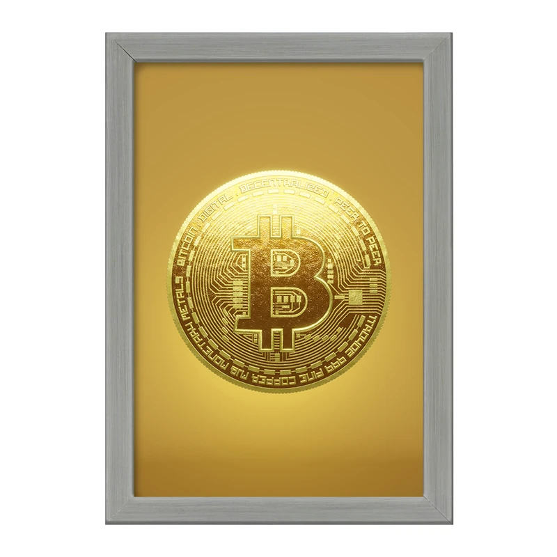 تابلو خندالو طرح بیت کوین (Bitcoin) کد F908