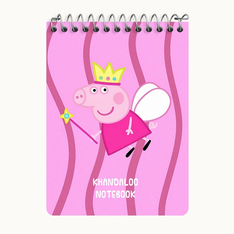 دفتر یادداشت 50 برگ خندالو طرح انیمیشن پپا پیگ (Peppa Pig) کد N9289