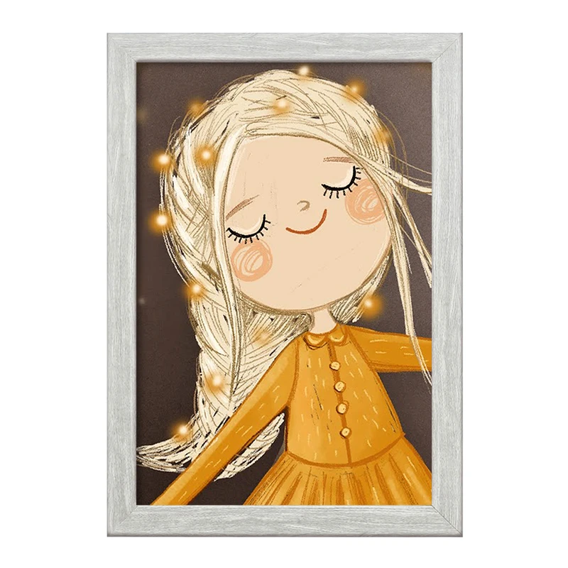 تابلو خندالو طرح دخترانه فانتزی کد 25710