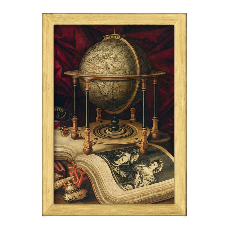 تابلو خندالو طرح نقاشی طبیعت بی جان اثر کارستین لویککس کد F12498